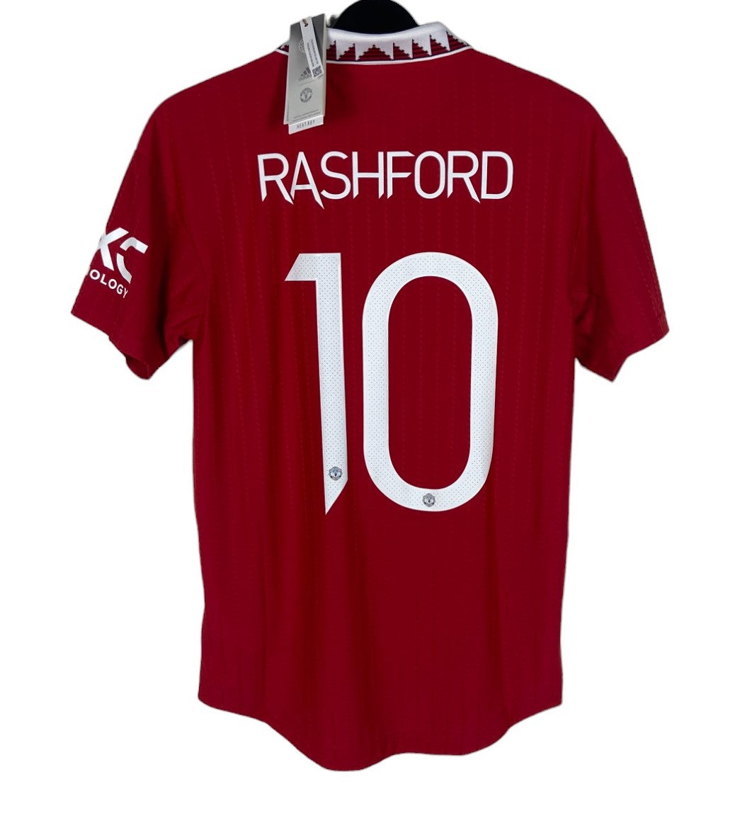 Manchester United Home Jersey SMALL MENS PLAYER VERSION 22/23 MARCUS orders RASHFORD