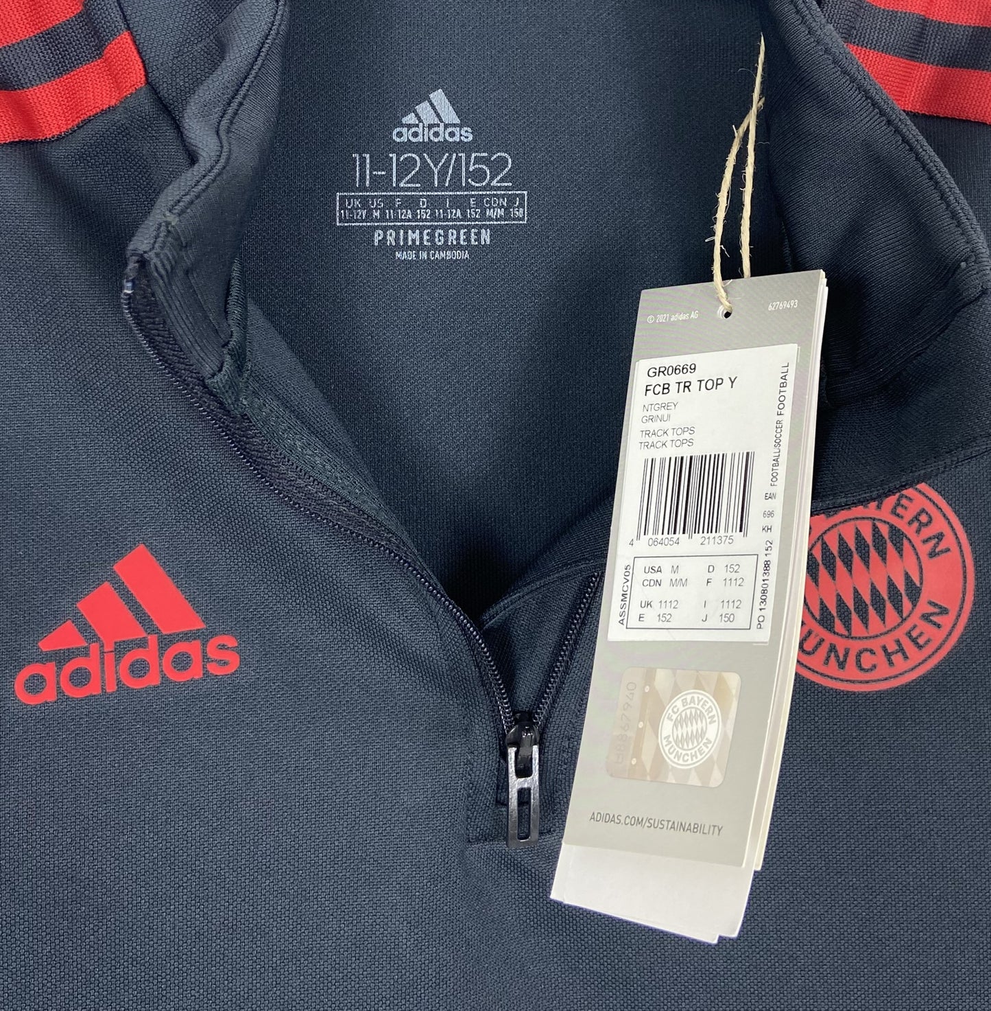 BNWT 2021 2022 Bayern Munich Adidas Training Football Top Kids Sizes