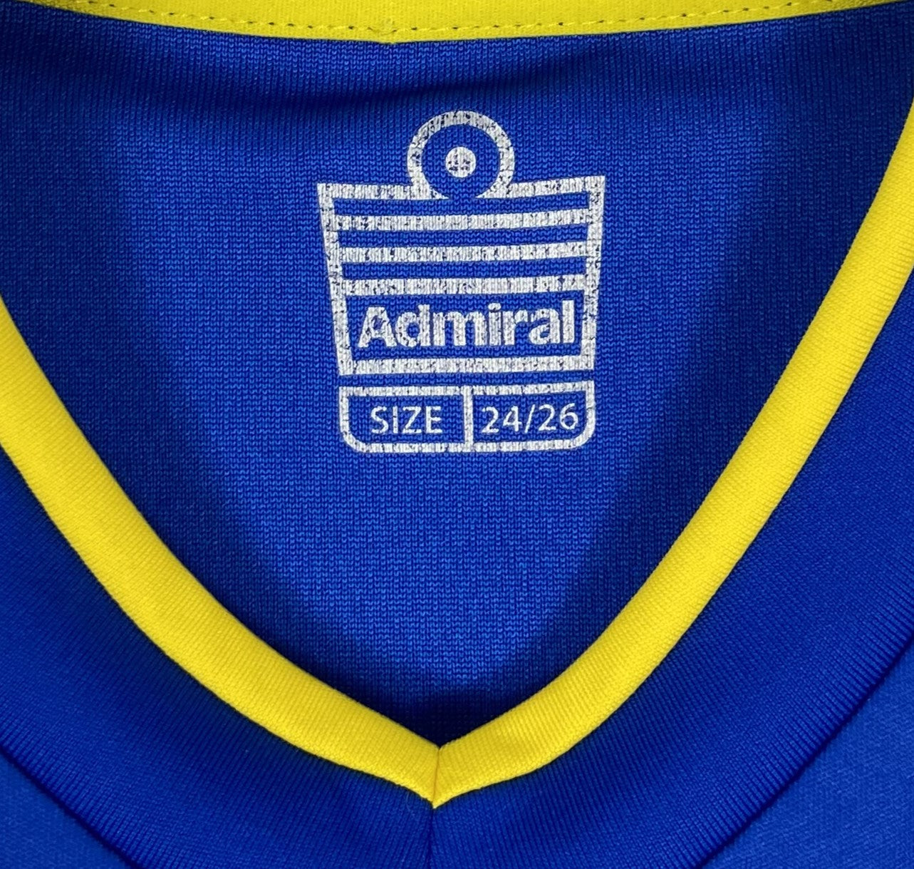 2016 2018 AFC Wimbledon Admiral Home Football Shirt Kids 7-8 Years