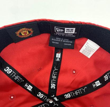 Manchester United New Era 39Thirty Football Cap Adults Medium/Large