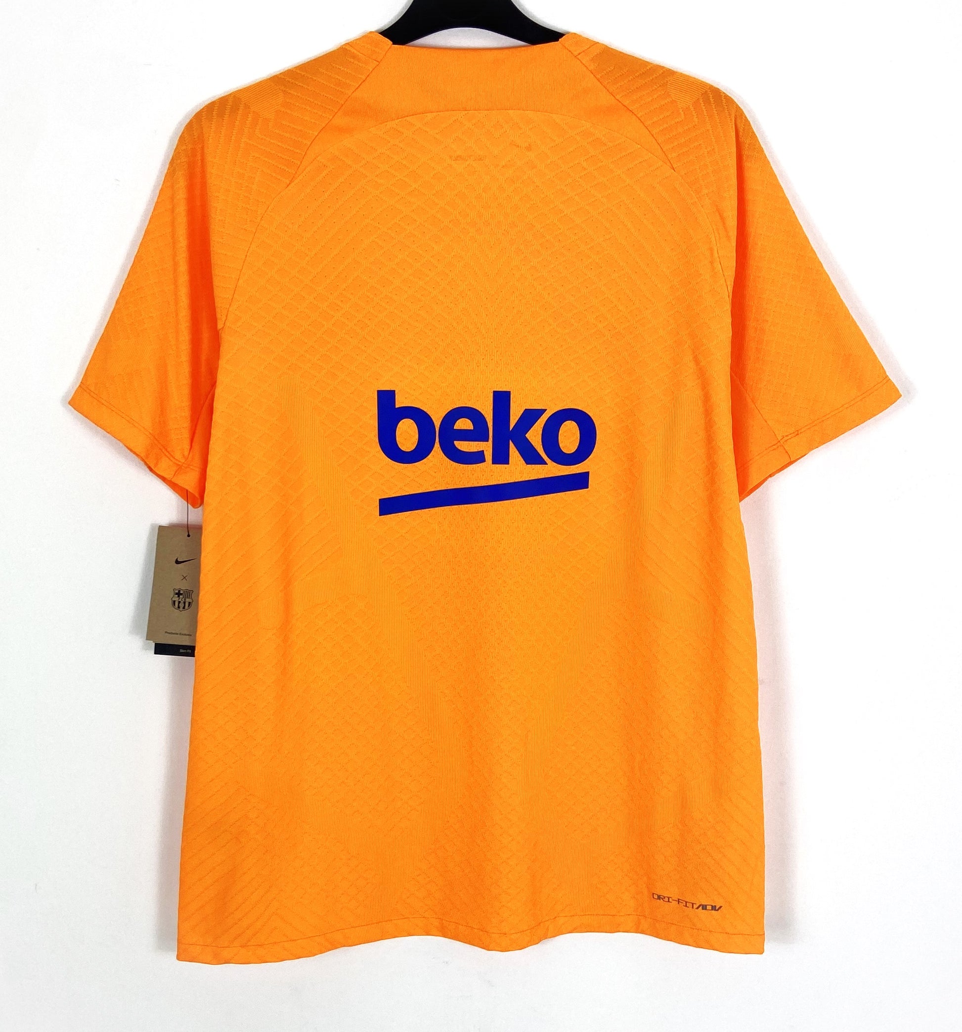 Nike 2021-2022 Barcelona Strike Training Shirt (Orange)