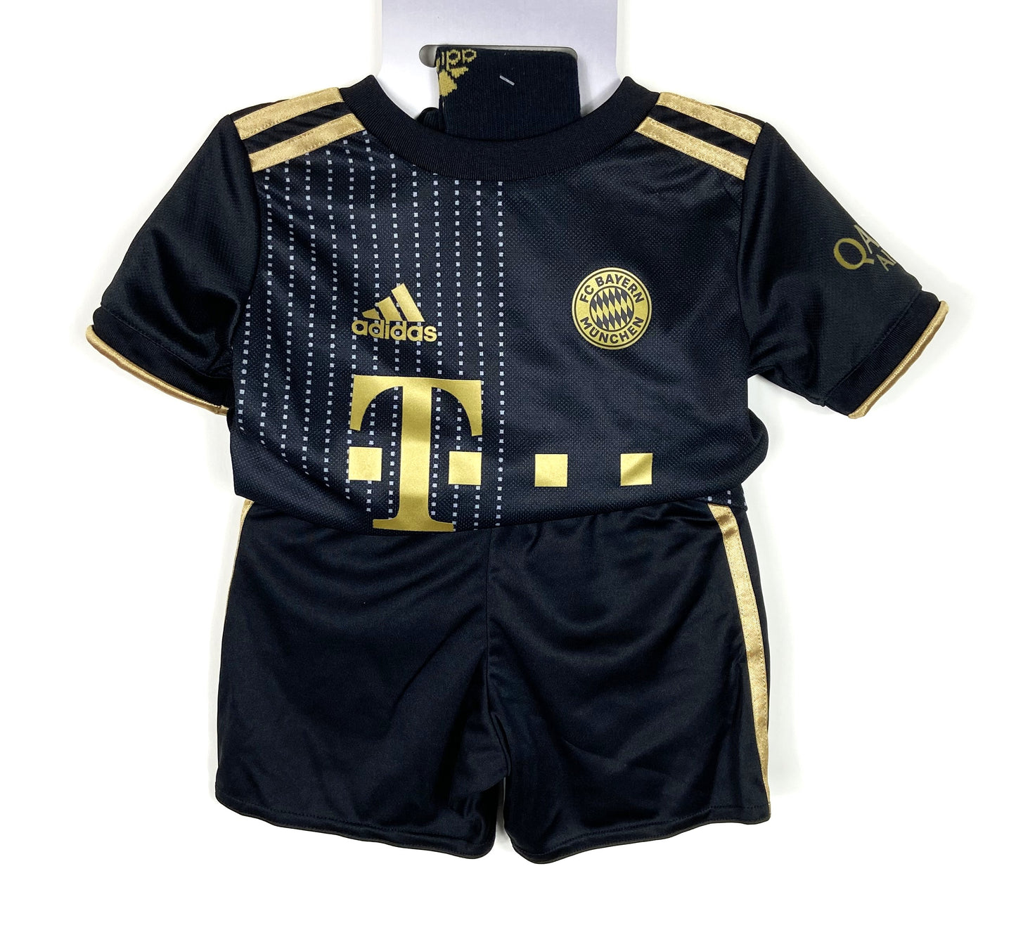 BNWT 2021 2022 Bayern Munich Adidas Away Football Kit Kids 18-24 Months