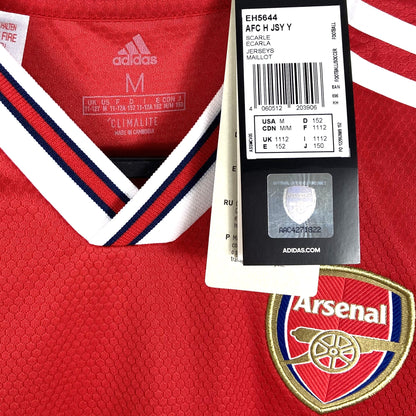 BNWT 2019 2020 Arsenal Adidas Home Football Shirt OZIL 10 Kids 11-12 Years