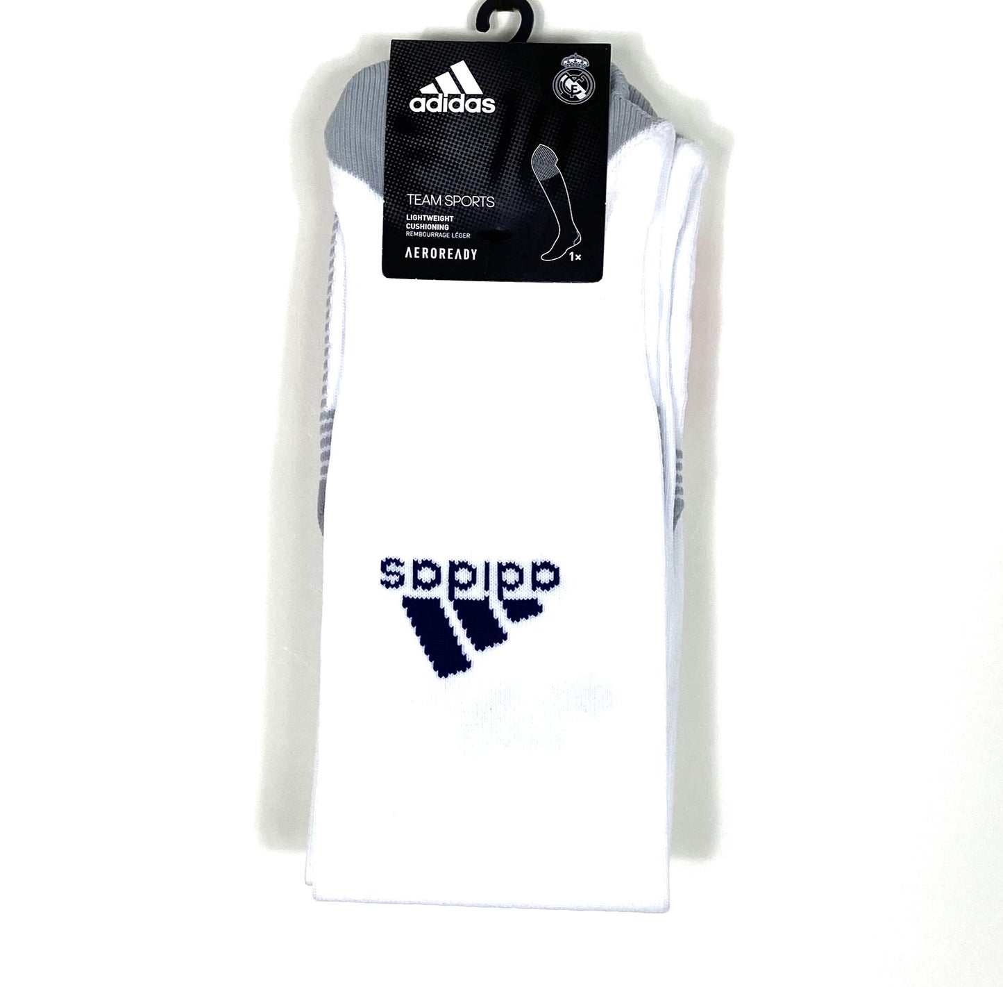 BNWT 2020 2021 Real Madrid Adidas Home Football Socks UK Sizes