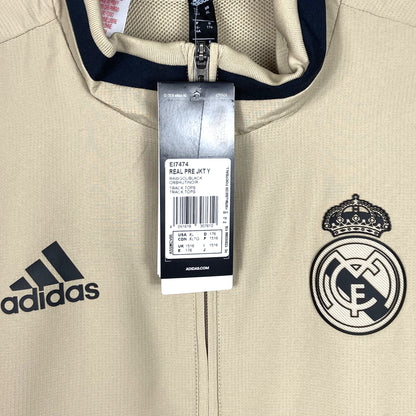 BNWT 2019 2020 Real Madrid Adidas Presentation Football Top Kids 15-16 Years