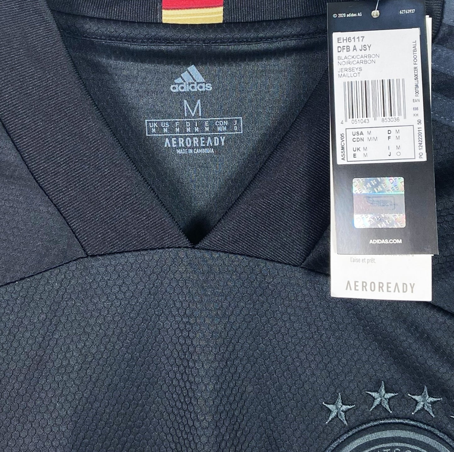 BNWT 2021 2022 Germany Adidas Away Football Shirt Men's Medium