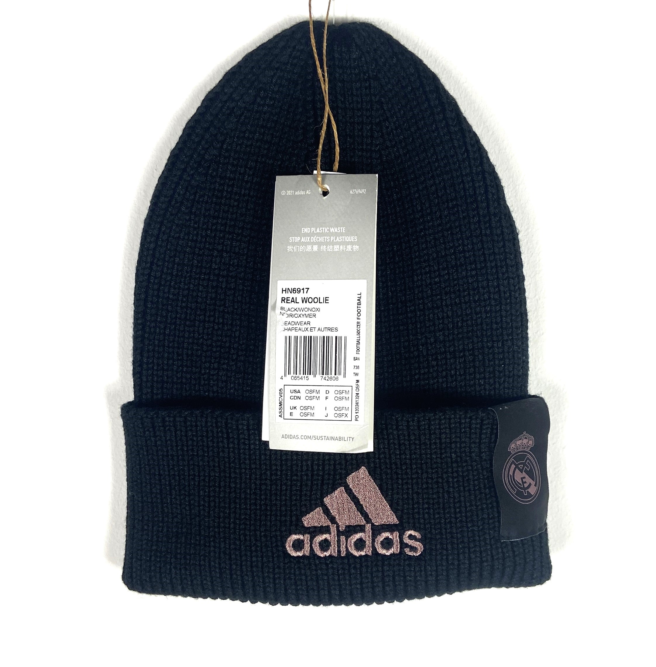 Real madrid beanie sales adidas