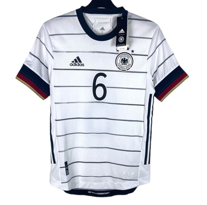 BNWT 2020 2021 Germany Adidas Home Player Issue Football Shirt KIMMICH 6 Men's Small