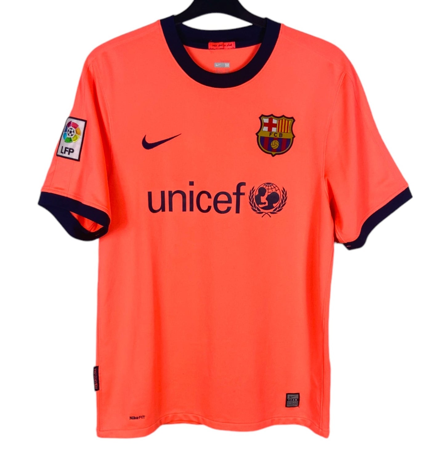 2009 2010 Barcelona Nike Away Football Shirt MESSI 10 Men's Medium