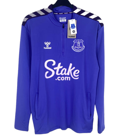 BNWT 2022 2023 Everton Hummel Training Football Top Men's Medium