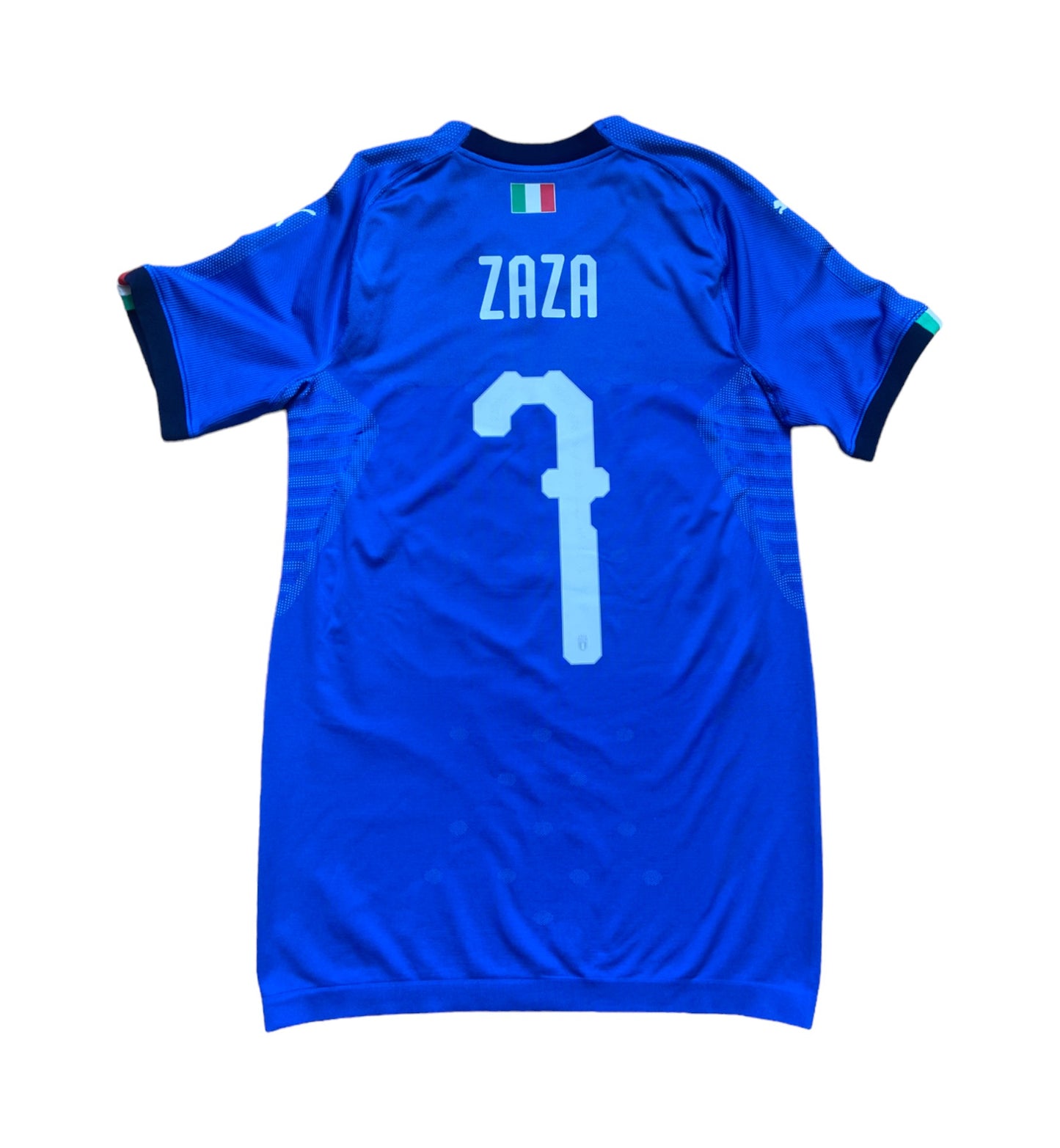 2018 2019 Italy Puma Home Player Issue Football Shirt ZAZA 7 Men's Large