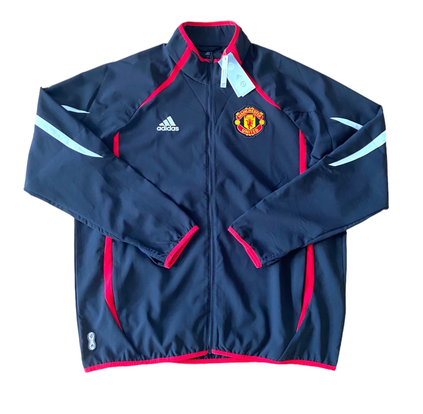 BNWT 2021 2022 Manchester United Adidas TG Woven Football Jacket Men's XL