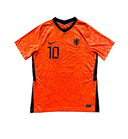 2020 2021 Netherlands Nike Home Football Shirt MEMPHIS 10 Men's Large