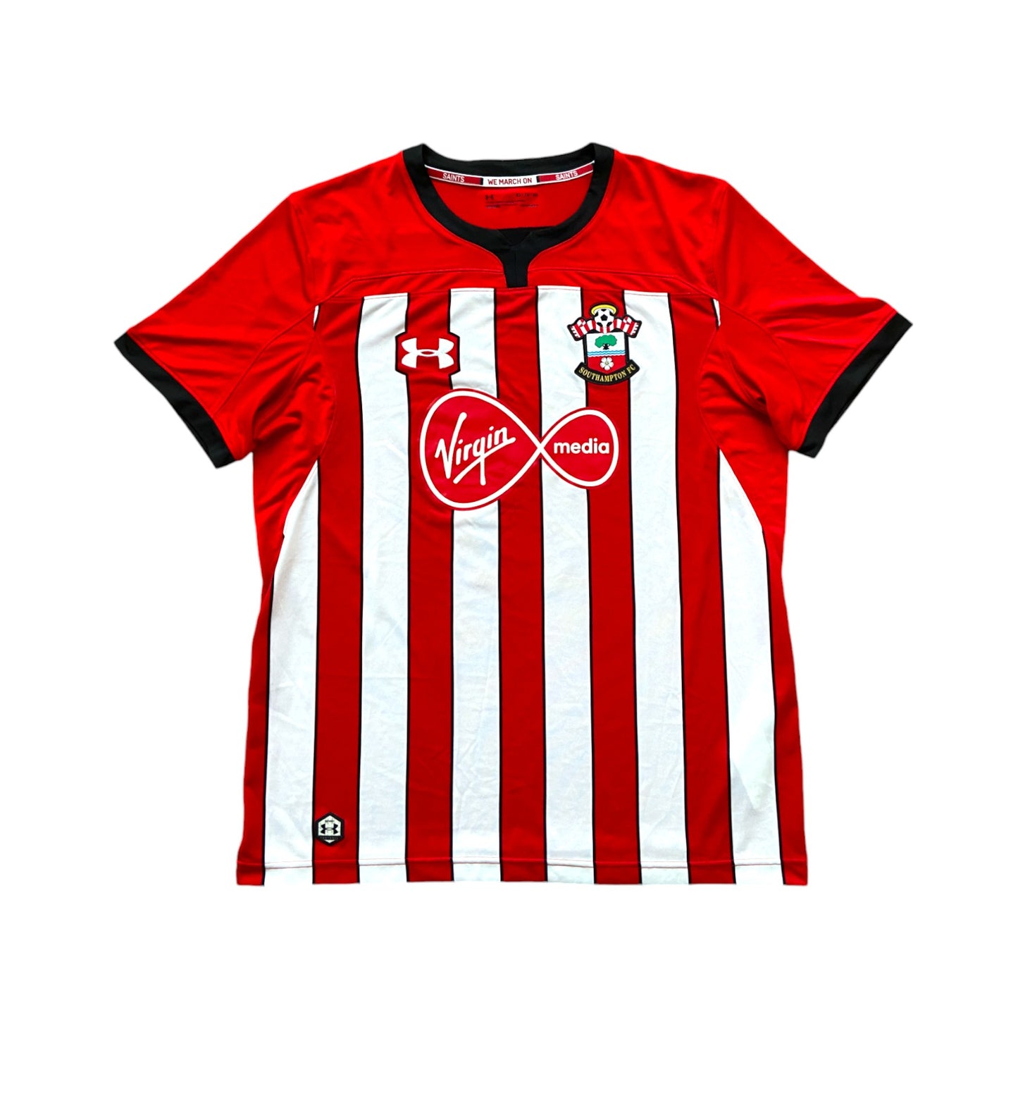 2018 2019 Southampton Adidas Home Football Shirt YOSHIDA 3 Men's XL