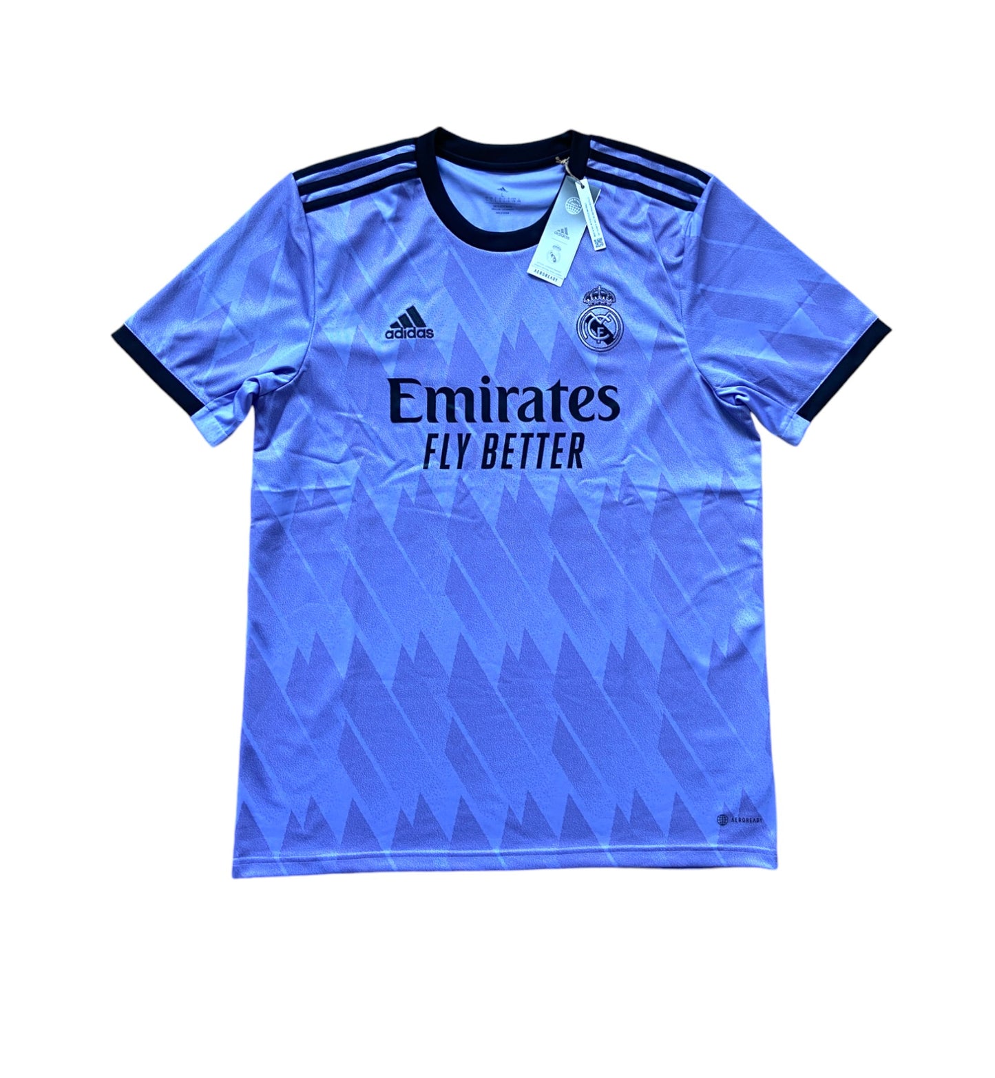 BNWT 2022 2023 Real Madrid Adidas Away Football Shirt VINI JR 20 Men's Large