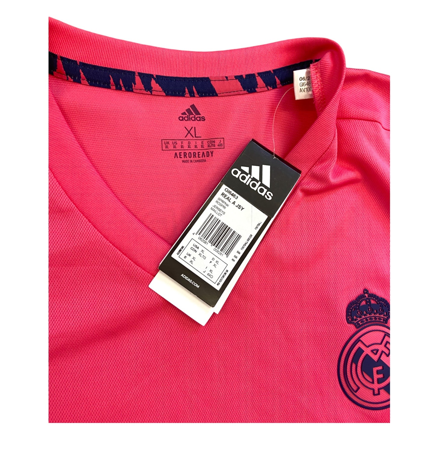 BNWT 2020 2021 Real Madrid Adidas Away Football Shirt MODRIC 10 Men's XL