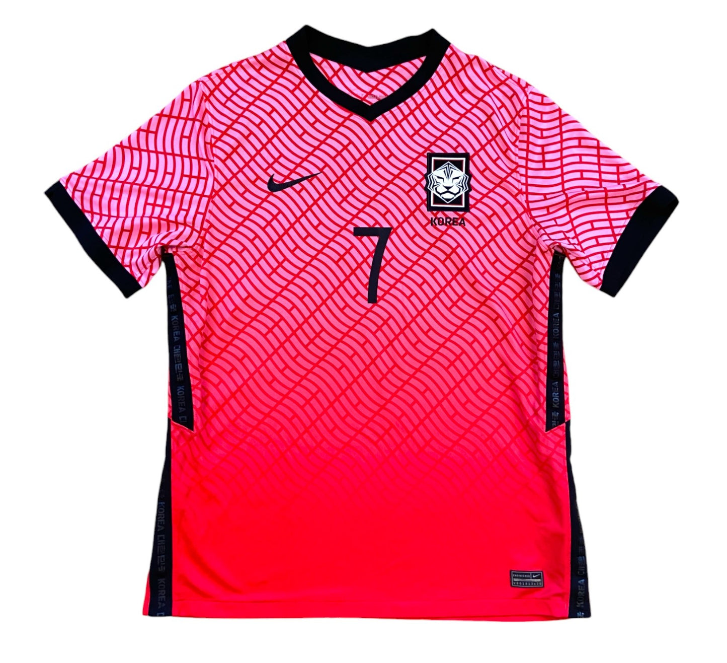 2020 2021 South Korea Nike Home Football Shirt H M SON 7 Men's Large