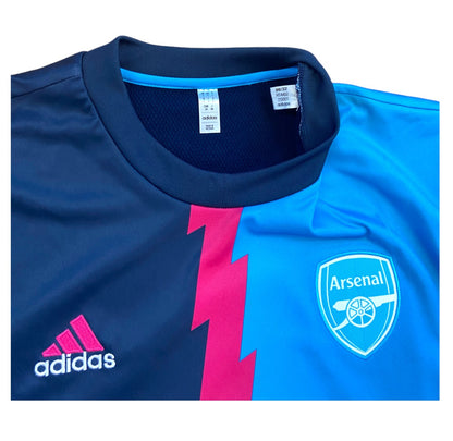 2022 2023 Arsenal Adidas Training Warm up Football Top Men's Large