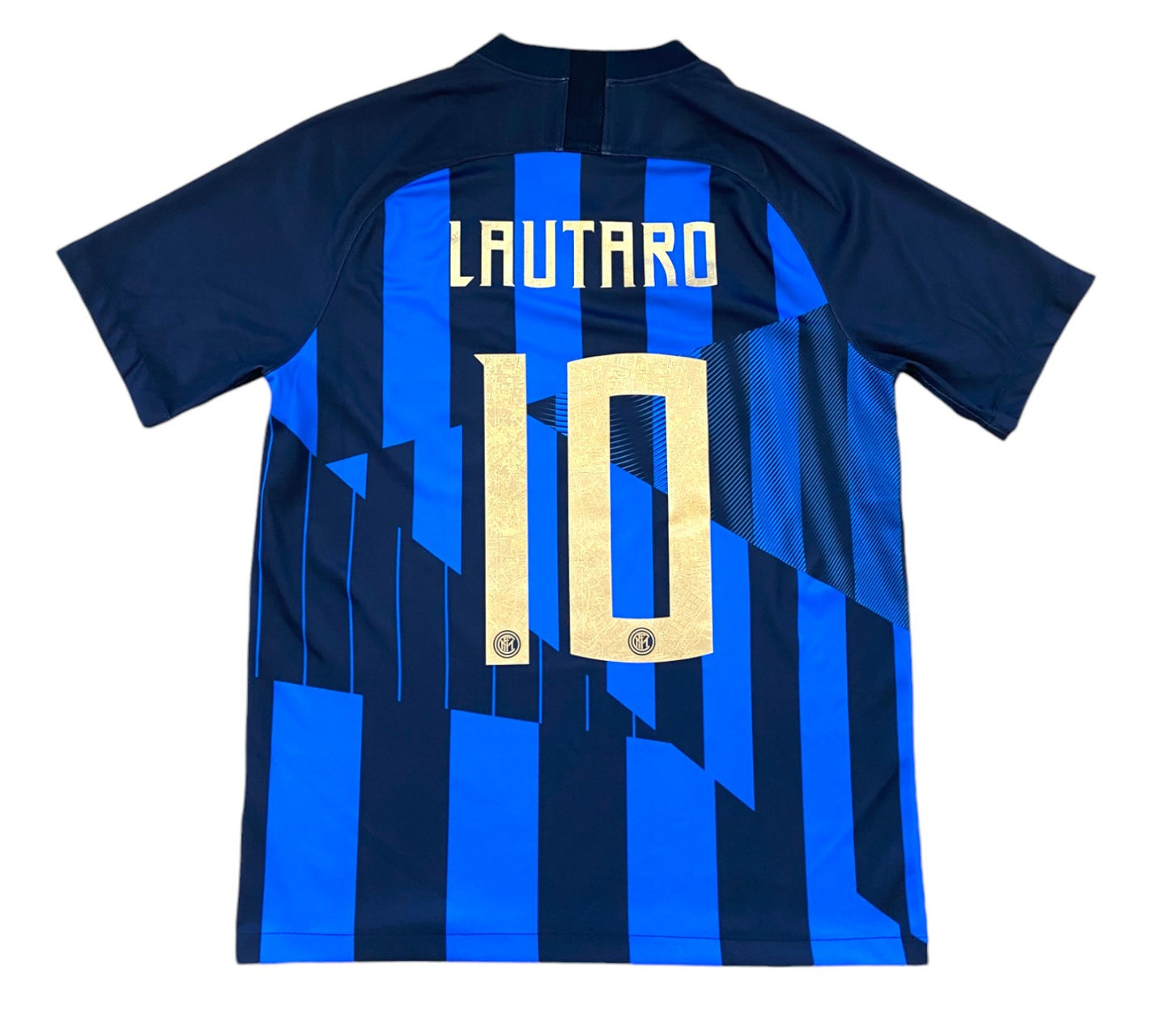 2018 2019 Inter Milan Nike Special Edition Home Football Shirt LAUTARO 10 Men's Medium