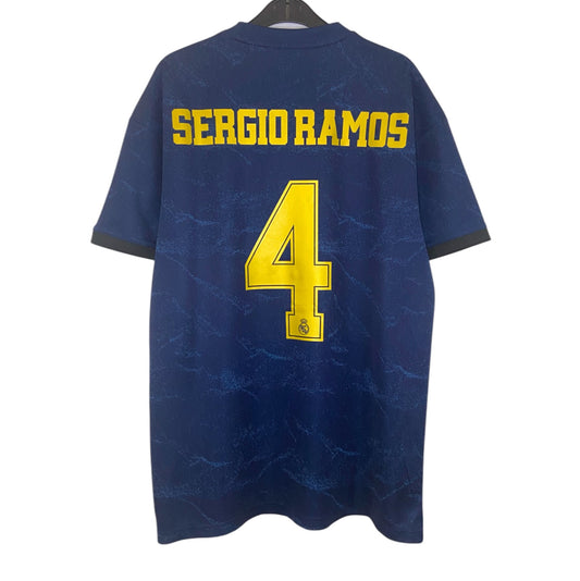 2019 2020 Real Madrid Adidas Away SERGIO RAMOS 4 Football Shirt Men's Large