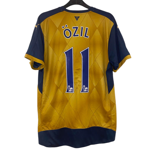 2015 2016 Arsenal Puma Away Football Shirt OZIL 11 Men's Large