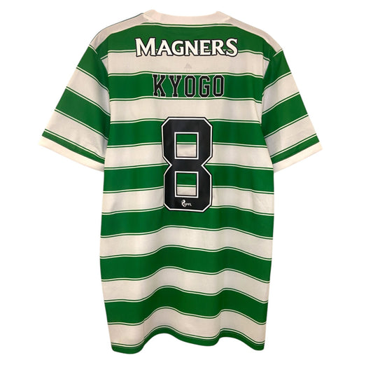 2021 2022 Celtic Adidas Home Football Shirt KYOGO 8 Men's Medium