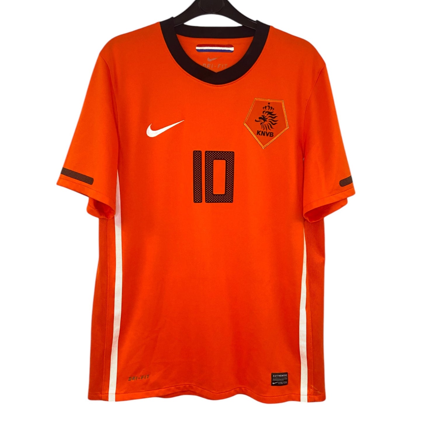 2010 2011 Netherlands Nike Home Football Shirt SNEIJDER 10 Men's Medium