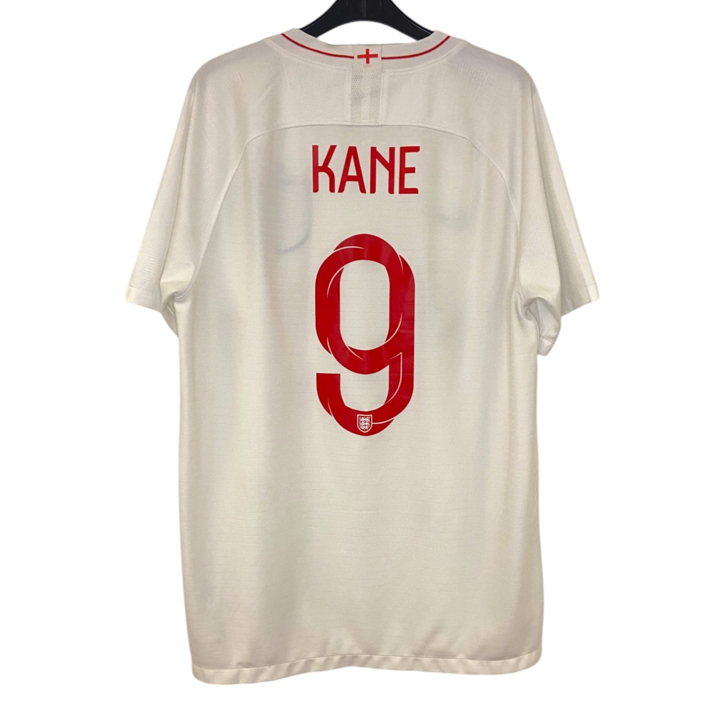 2018 2019 England Nike Home Football Shirt KANE 9 Men's Large