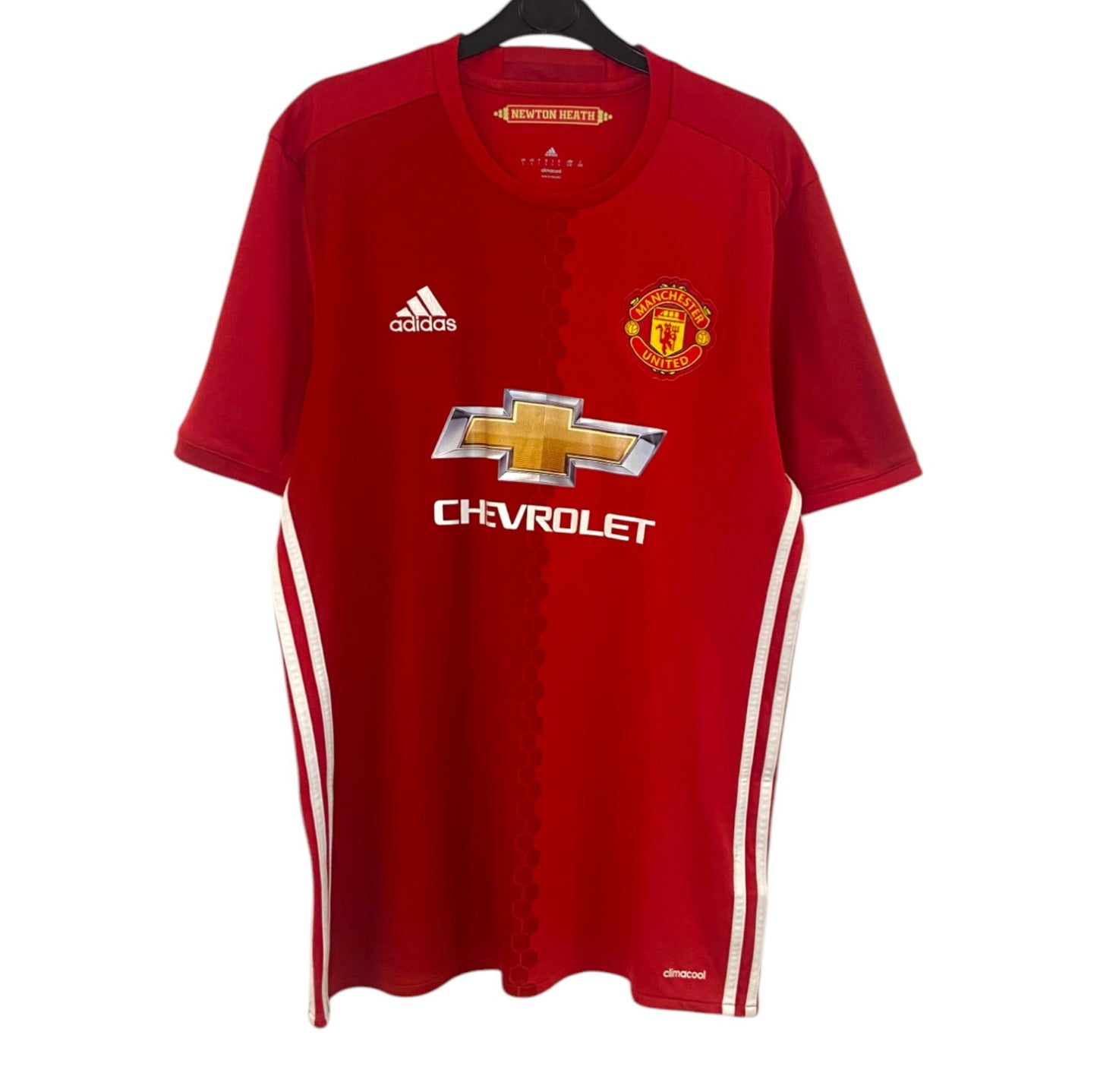 2016 2017 Manchester United Adidas Home Football Shirt IBRAHIMOVIC 9 Men's Large