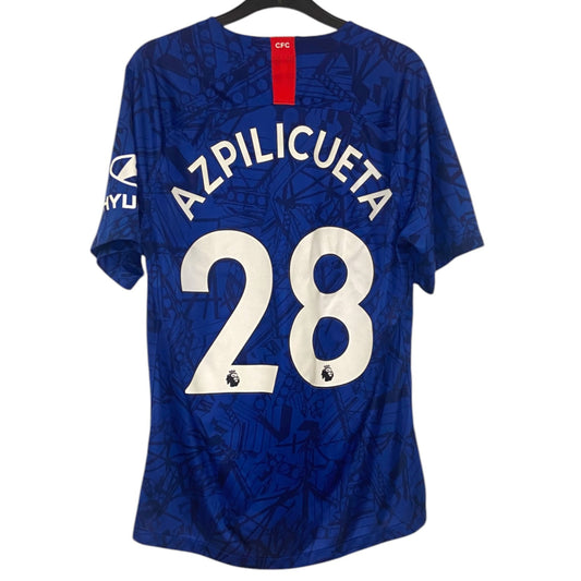 2019 2020 Chelsea Nike Home Football Shirt AZPILICUETA 28 Men's Large