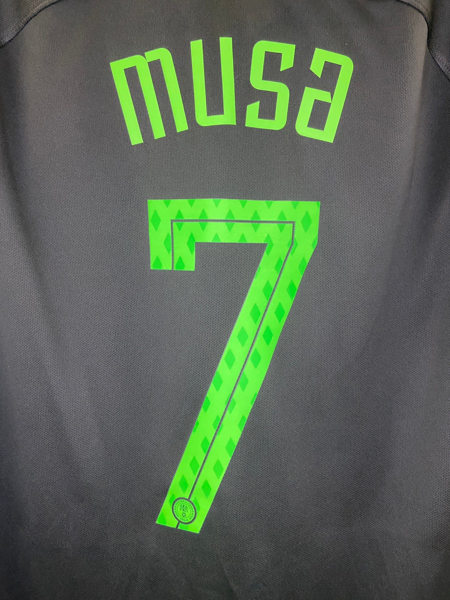 2018 2019 Nigeria Nike Away Football Shirt MUSA 7 Men's Large