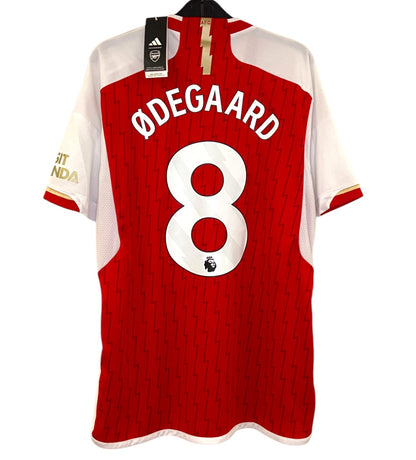 BNWT 2023 2024 Arsenal Adidas Home Football Shirt ODEGAARD 8 Men's Large