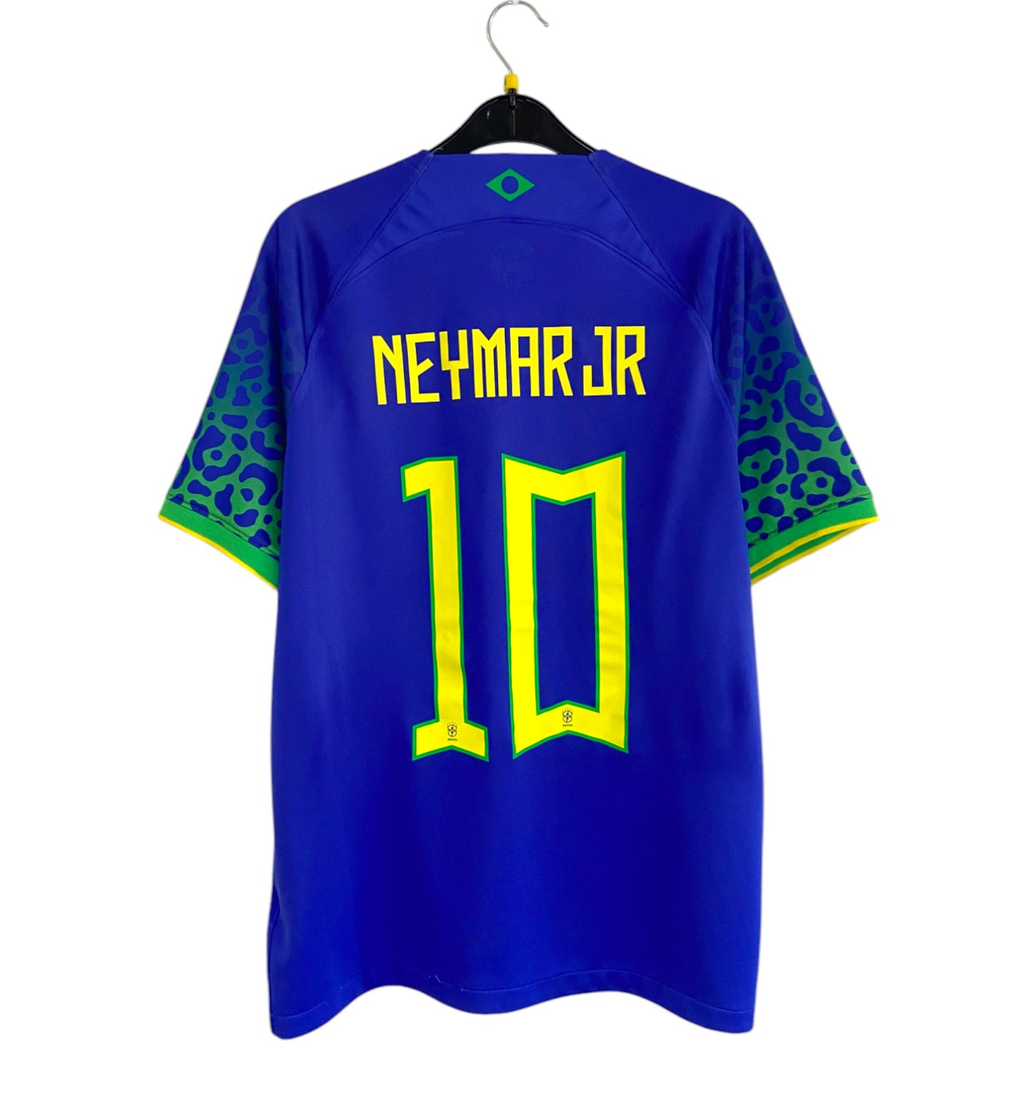 2022 2023 Brazil Nike Away Football Shirt NEYMAR JR 10 Men's Medium