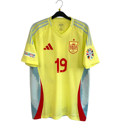 2024 2025 Spain Adidas Away Football Shirt LAMINE YAMAL 19 Men's Medium