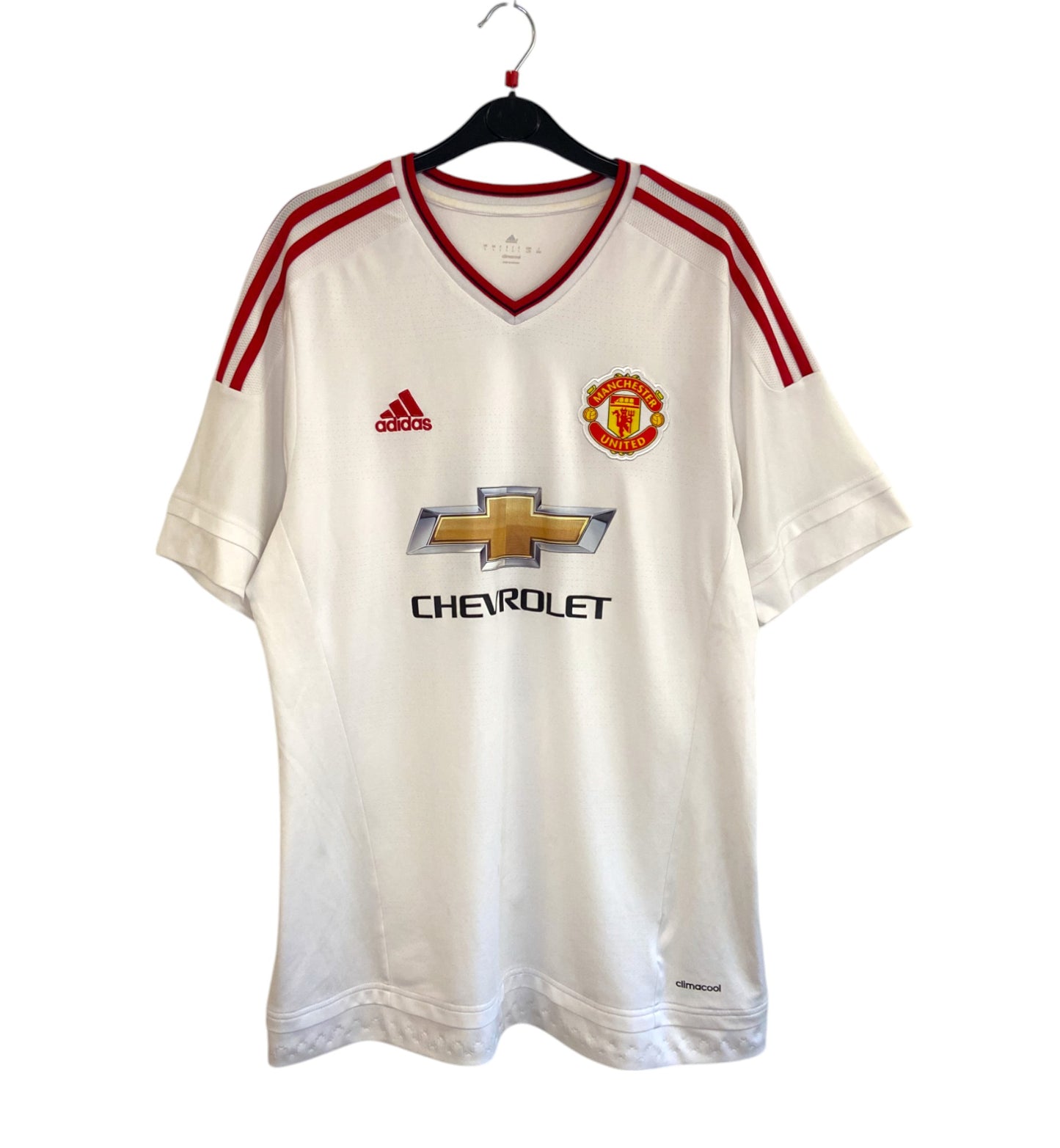 2015 2016 Manchester United Adidas Away Football Shirt MATA 8 Men's Large