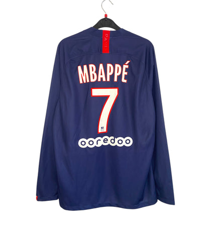 2019 2020 Paris Saint-Germain Nike Home Football Shirt MBAPPE 7 Men's Large