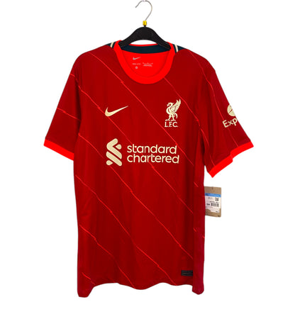 BNWT 2021 2022 Liverpool Nike Home Football Shirt FIRMINO 9 Men's Medium