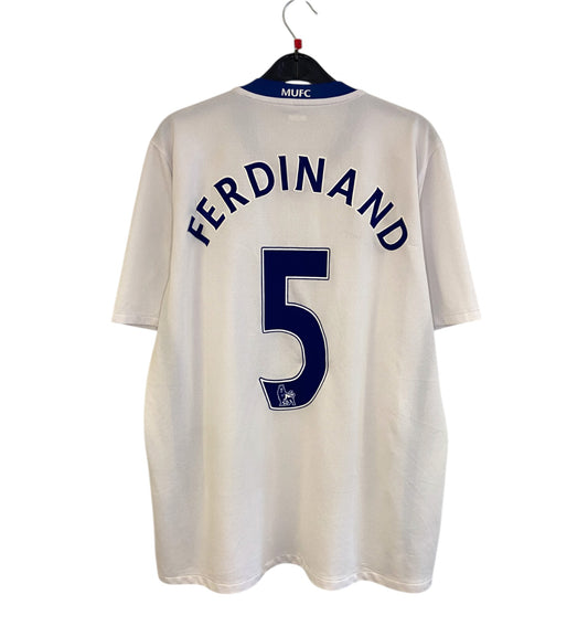 2008 2009 Manchester United Nike Away Football Shirt FERDINAND 5 Men's Large