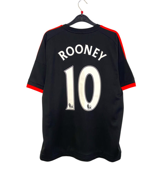 2015 2016 Manchester United Adidas Third Football Shirt ROONEY 10 Men's Large