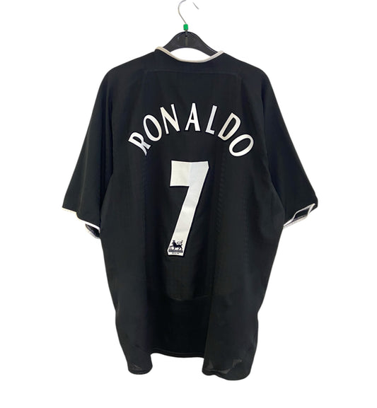 2003 2004 Manchester United Nike Away Football Shirt RONALDO 7 Men's XL