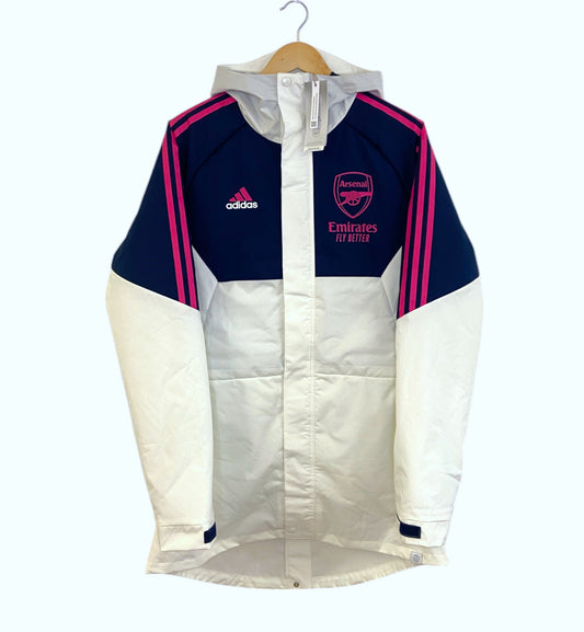 BNWT 2022 2023 Arsenal Adidas Stadium Football Parka Coat Men's Sizes