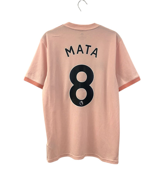 2018 2019 Manchester United Adidas Away Football Shirt MATA 8 Men's Medium