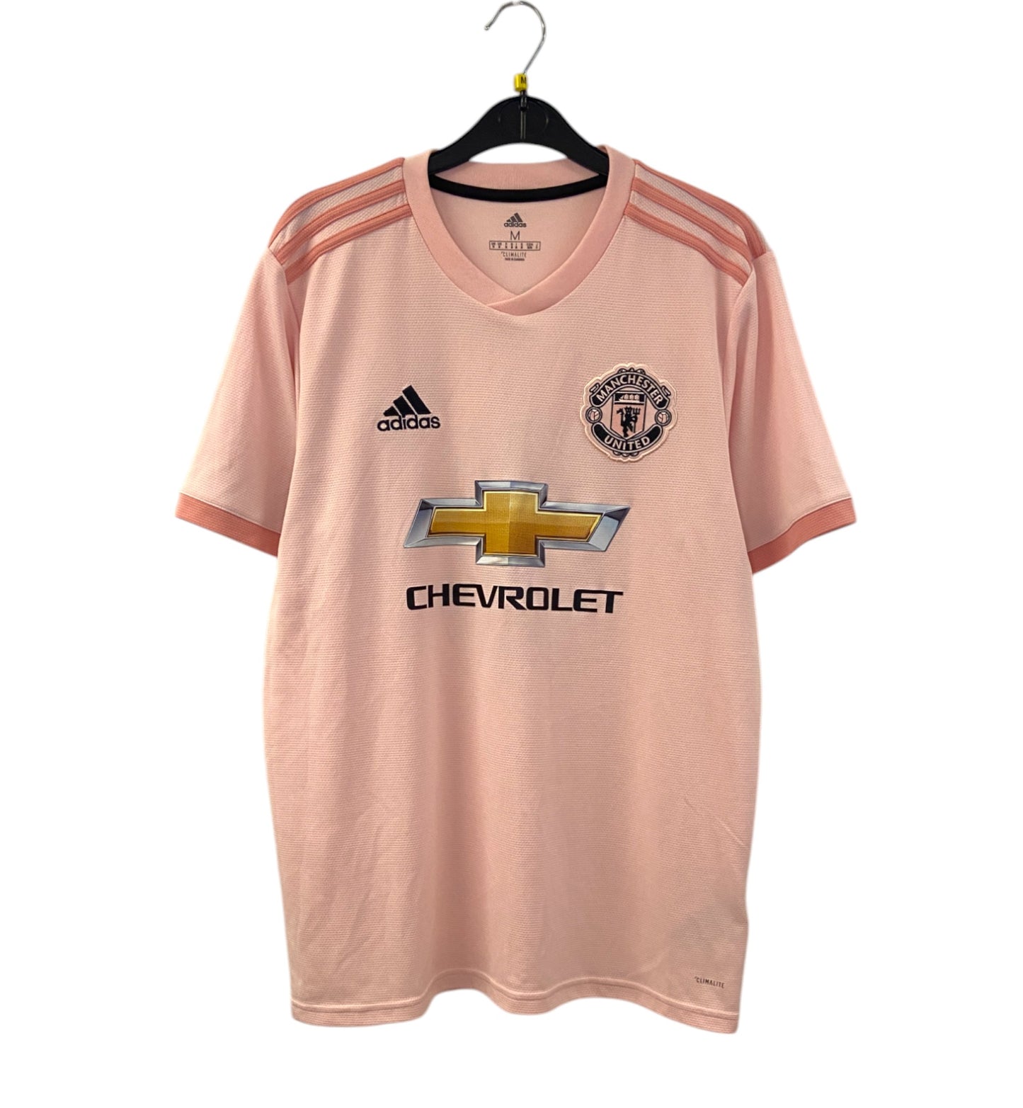 2018 2019 Manchester United Adidas Away Football Shirt MATA 8 Men's Medium