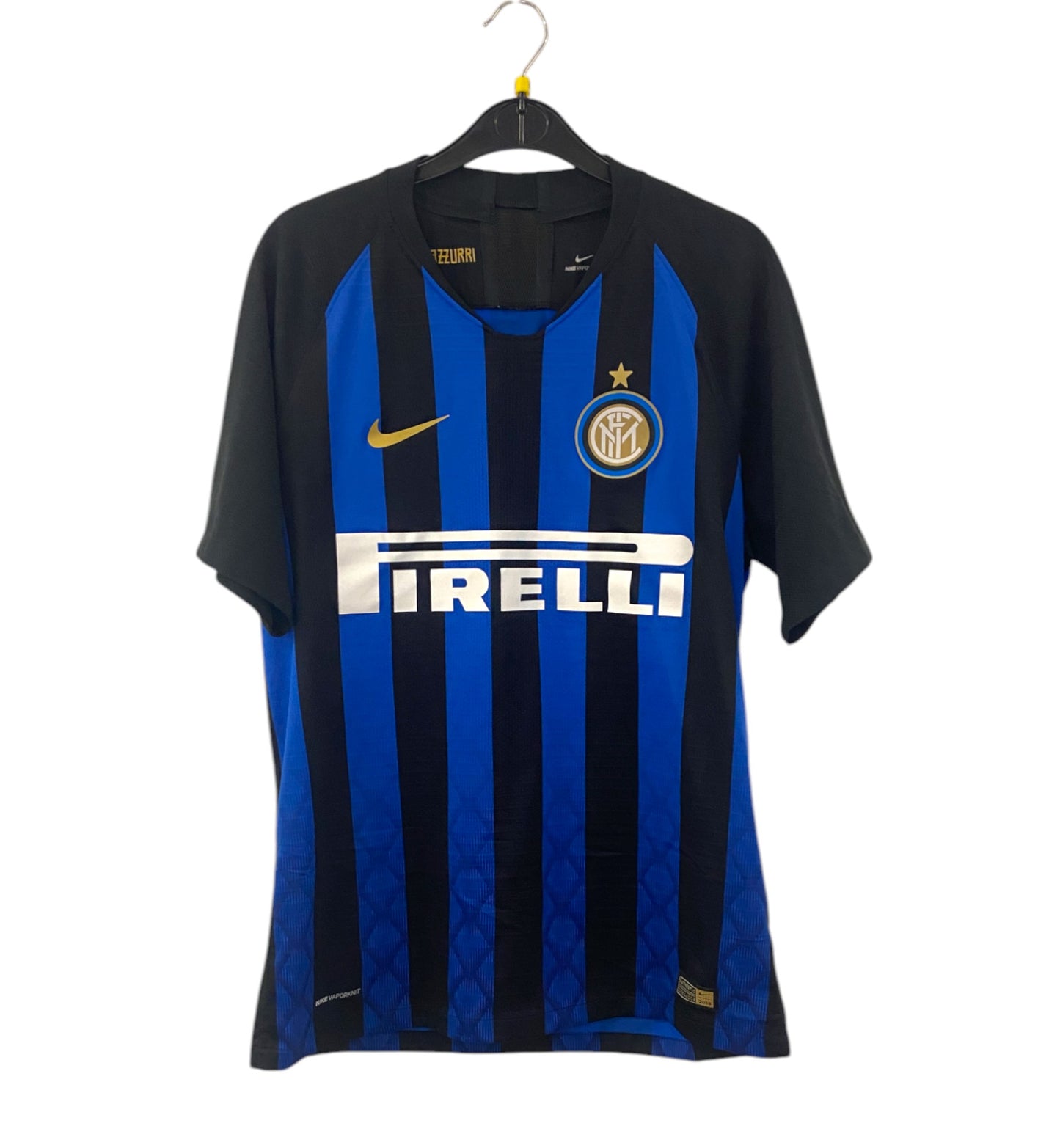 2018 2019 Inter Milan Nike Home Player Issue Football Shirt LAUTARO 10 Men's Medium