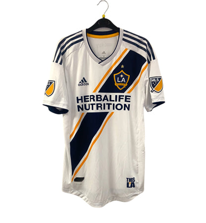 2018 2019 LA Galaxy Adidas Home Player Issue Football Shirt IBRAHIMOVIC 9 Men's Medium