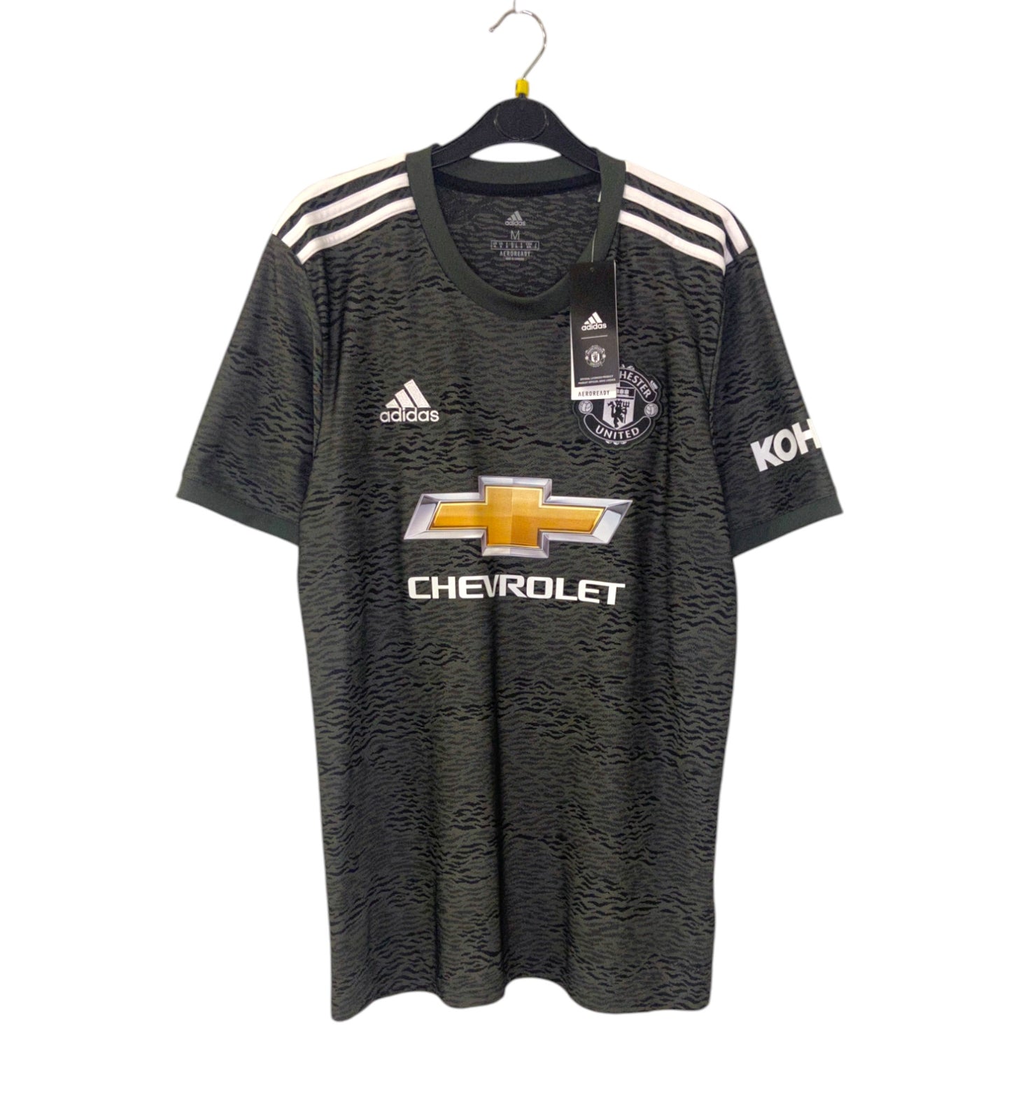 BNWT 2020 2021 Manchester United Adidas Away Football Shirt CAVANI 7 Men's Medium