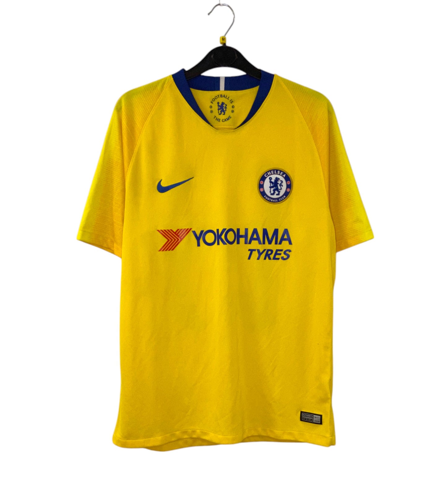 2018 2019 Chelsea Nike Away Football Shirt HAZARD 10 Mens Medium