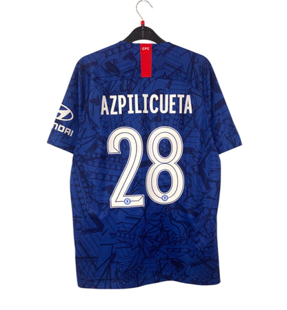 2019 2020 Chelsea Nike Home Football Shirt AZPILICUETA 28 Men's Large