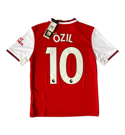 BNWT 2019 2020 Arsenal Adidas Home Football Shirt OZIL 10 Kids 11-12 Years