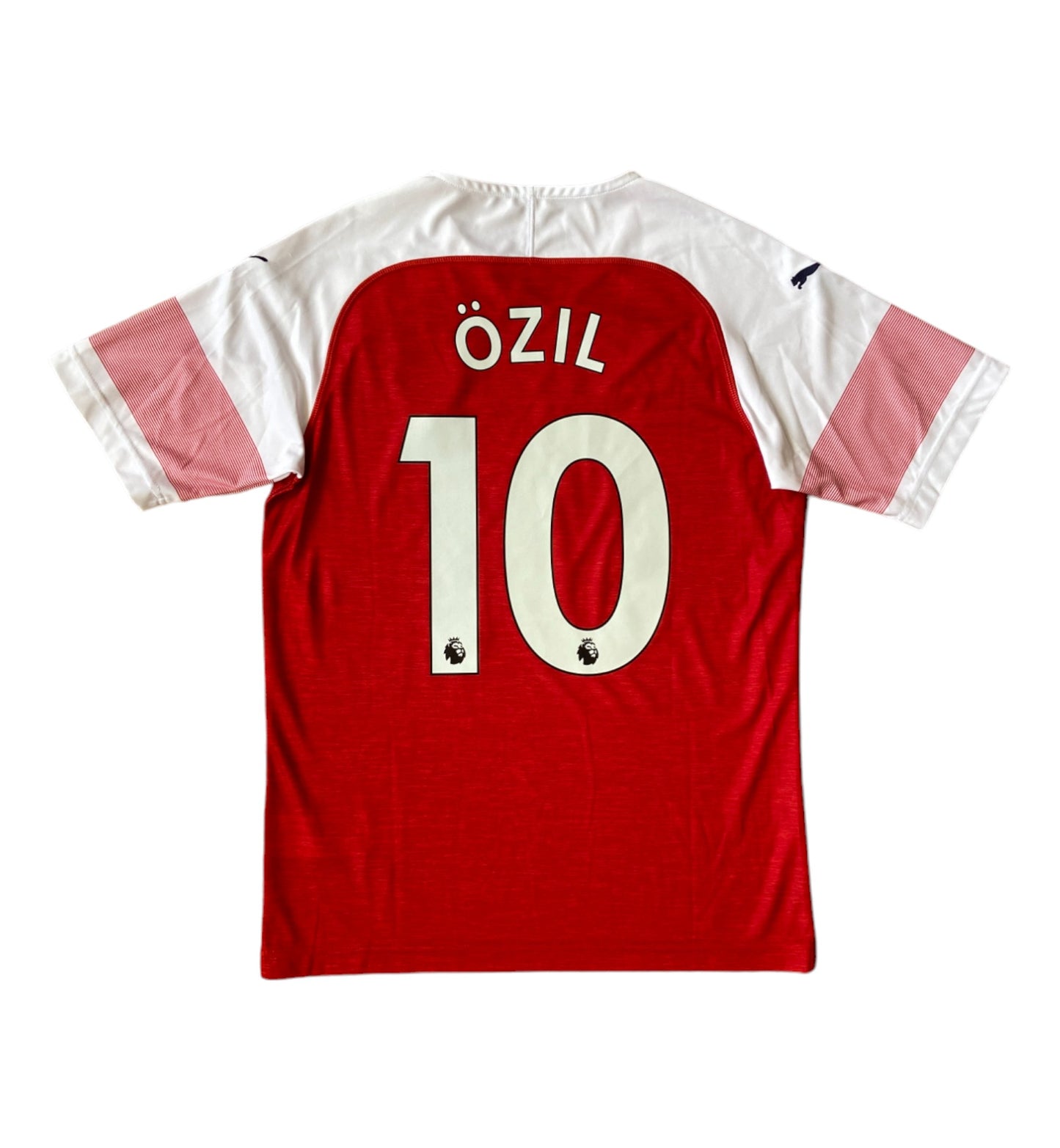 2018 2019 Arsenal Puma Home Football Shirt OZIL 10 Men's Small